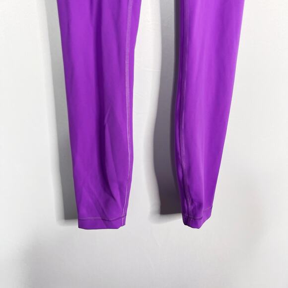 Lululemon Womens 4 Moonlit Magenta Purple Wunder Train High Rise Tight 25" - Picture 4 of 7